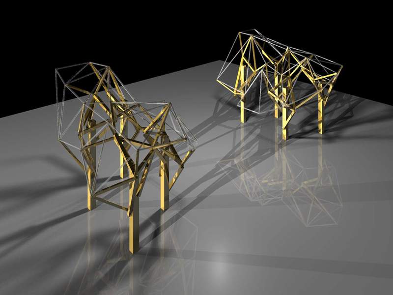 8-金銀樹(shù)工作模型